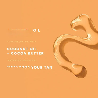 Achieve a Deep, Radiant Tan with Our Premium Dark Tanning Oil – A Moisturizing Body Oil Infused with Nourishing Cocoa Butter for Enhanced Tanning and Supple Skin