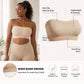 📢📢LIMITED-TIME  35%!!☀️Anti-Slip Grip & Removable Straps✨Convertible Strapless Bandeau Bra with Wireless Comfort👍Suitable for All Body Types
