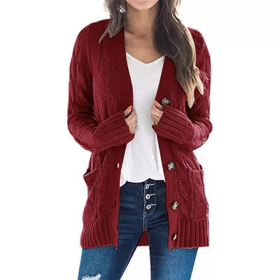 🔥 Women's Spring Midi-Length Knit Sweater