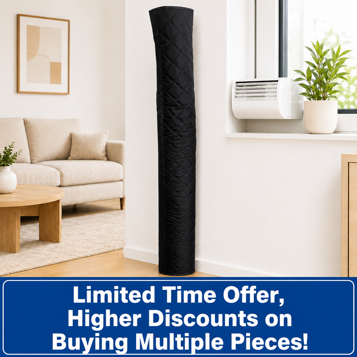 🔥 50% OFF TODAY! ❄️ AC Hose Insulation Cover – A Summer Home Essential ✨ Improve Cooling Efficiency, Reduce Heat Transfer & Stay Comfortable All Season ☀️🏡
