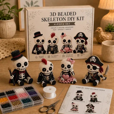 🏆Limited Time Sale 59% OFF🧵✨Petite 3D Beaded Animal Craft Kit