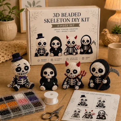 🏆Limited Time Sale 59% OFF🧵✨Petite 3D Beaded Animal Craft Kit