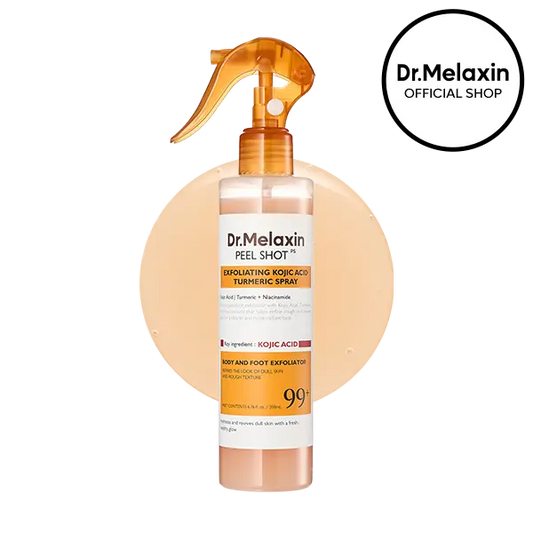[Dr.melaxin Official] Peel Shot Keratin Care Kojic Acid Turmeric Spray 200ml Pore Clearing Exfoliating Formula