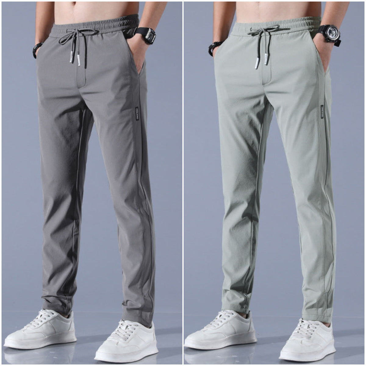 🎁Gran oferta 2024🎁Pantalones elásticos de secado rápido unisex 