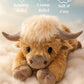 🎁Nice Viral Gift 🧸Cute Cartoon Highland Cow Stuffed Toy