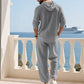 Men's Hooded Casual Loose Top & Pants 2-Piece Set