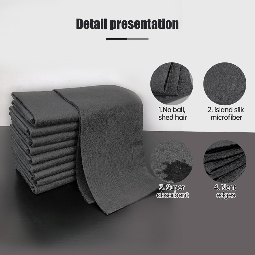 10 Counts Čarobna čistilna krpa, zgoščeni čistilni robčki brez prog za večkratno uporabo