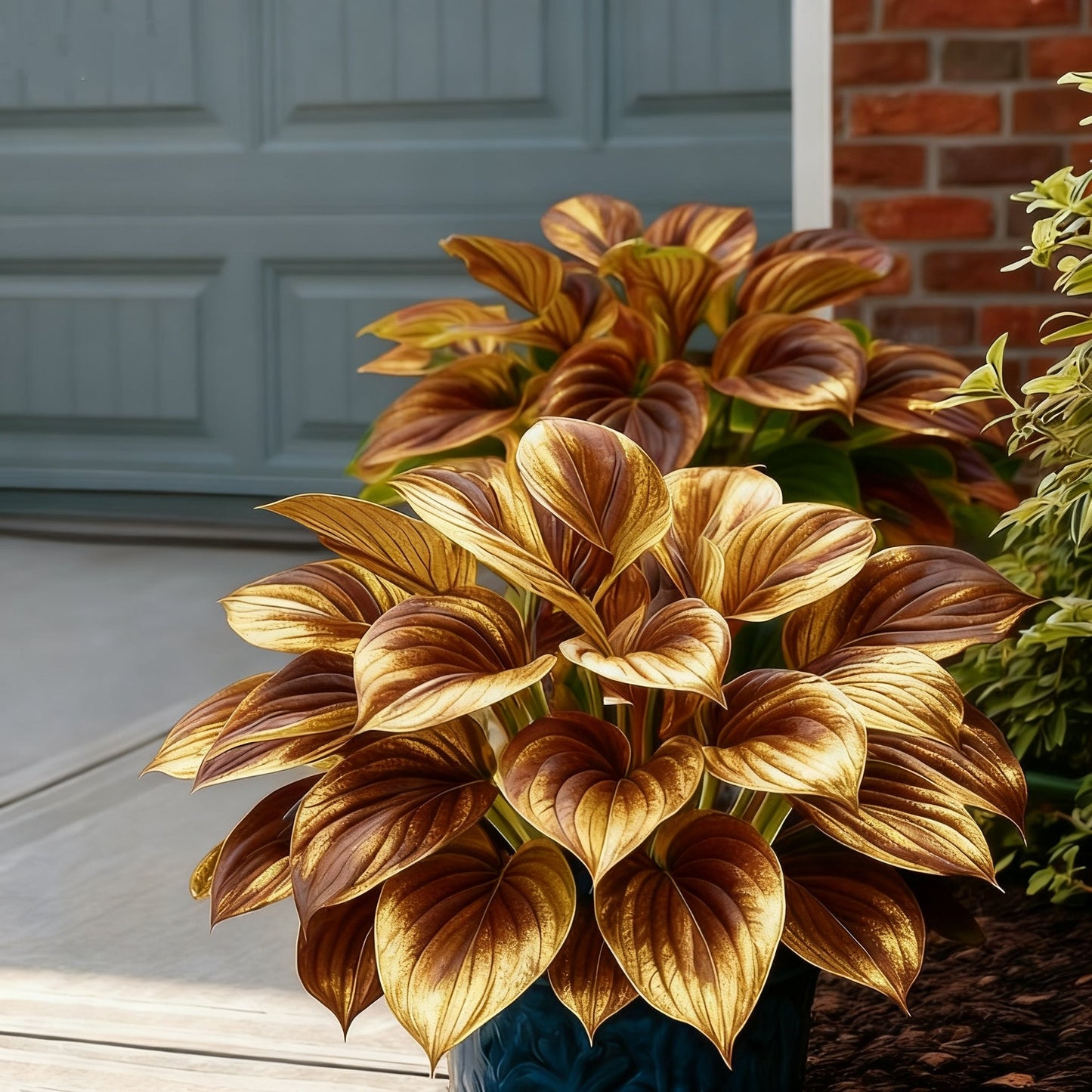 🌈🔥 Limited Edition Rainbow Flame Hostas -Rare Multicolor Foliage, Exclusive to Our Store 🌸