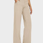 G4Free Loose High-Waist Business Casual Pants Yoga Pants Women Wide Leg Pants with Pockets Comfortable Athletic Sweatpants
