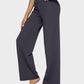 G4Free Loose High-Waist Business Casual Pants Yoga Pants Women Wide Leg Pants with Pockets Comfortable Athletic Sweatpants
