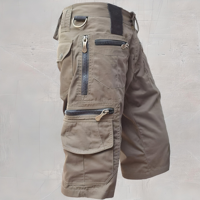 🎉FREE SHIPPING!!🩳Men's Outdoor Sporty Fitness Multifunctional Shorts – 8 Pockets, Durable Cotton, Adjustable ✨