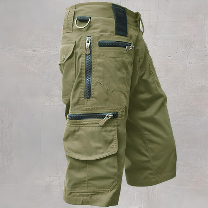 🎉FREE SHIPPING!!🩳Men's Outdoor Sporty Fitness Multifunctional Shorts – 8 Pockets, Durable Cotton, Adjustable ✨