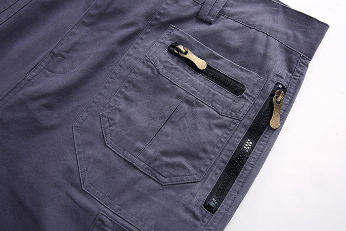 🎉FREE SHIPPING!!🩳Men's Outdoor Sporty Fitness Multifunctional Shorts – 8 Pockets, Durable Cotton, Adjustable ✨