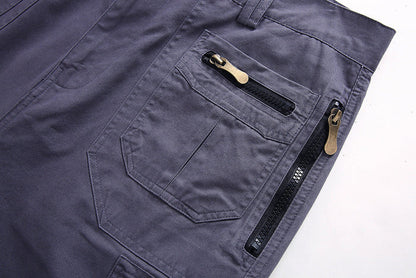 🎉FREE SHIPPING!!🩳Men's Outdoor Sporty Fitness Multifunctional Shorts – 8 Pockets, Durable Cotton, Adjustable ✨