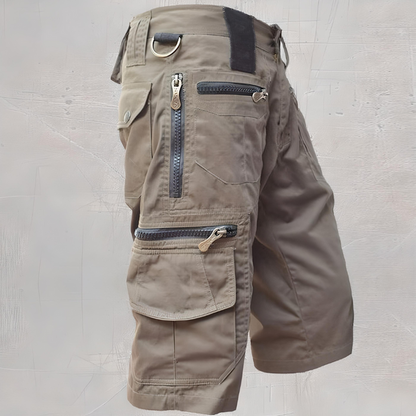 🎉FREE SHIPPING!!🩳Men's Outdoor Sporty Fitness Multifunctional Shorts – 8 Pockets, Durable Cotton, Adjustable ✨