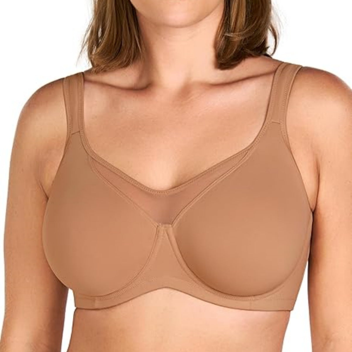 🏆 Last Day 50% Off Special Price $ 19.99 ! 💐Women's Plus Size Cooling Full Coverage Minimizer Bra