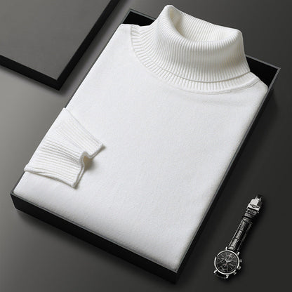 ⏳ 2026 Hot Sale!  ⏰Men's Solid Color Premium Turtleneck Sweater👔