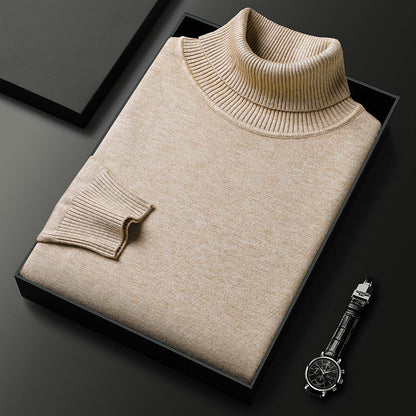⏳ 2026 Hot Sale!  ⏰Men's Solid Color Premium Turtleneck Sweater👔