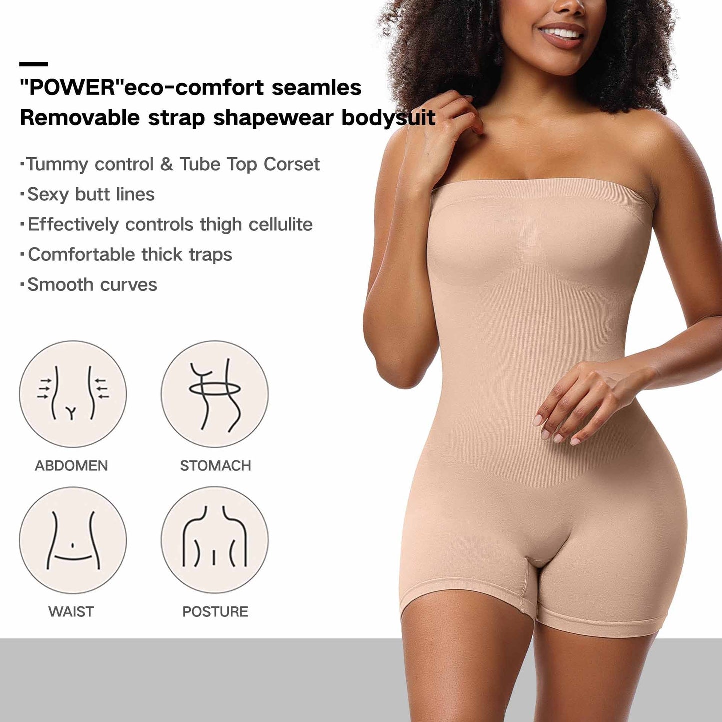 ✨ Hot Sale 48% OFF✨ Strapless Bodysuit Shapewear