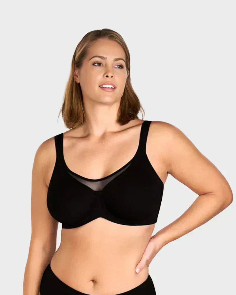 🏆 Last Day 50% Off Special Price $ 19.99 ! 💐Women's Plus Size Cooling Full Coverage Minimizer Bra