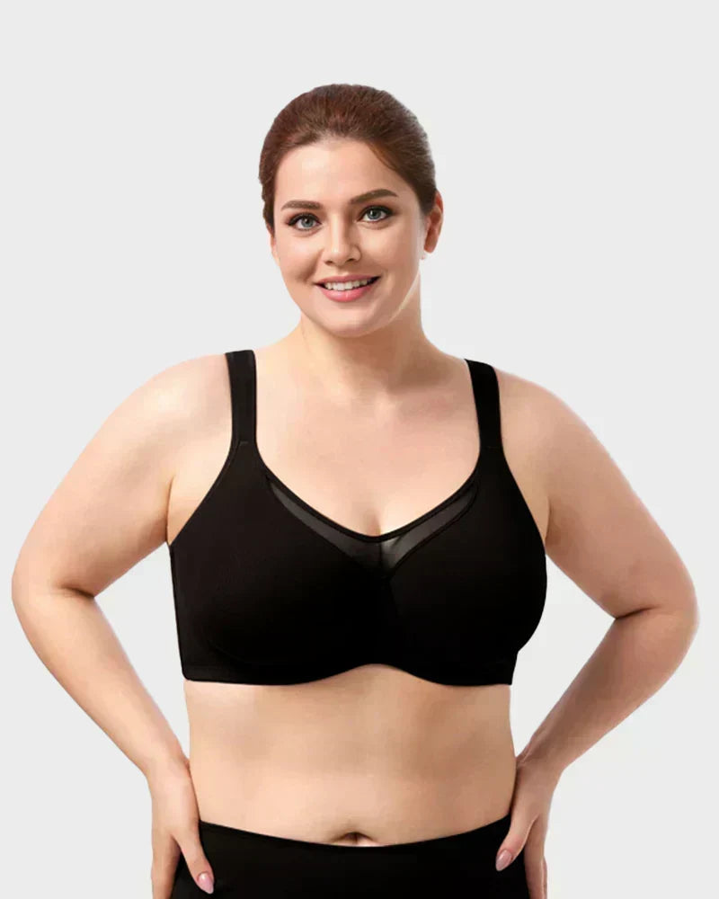 🏆 Last Day 50% Off Special Price $ 19.99 ! 💐Women's Plus Size Cooling Full Coverage Minimizer Bra