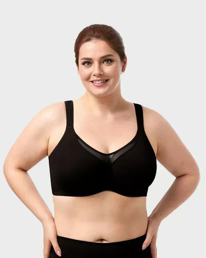 🏆 Last Day 50% Off Special Price $ 19.99 ! 💐Women's Plus Size Cooling Full Coverage Minimizer Bra
