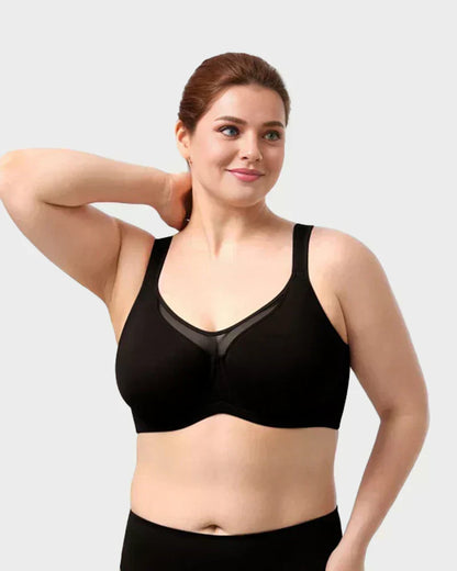 🏆 Last Day 50% Off Special Price $ 19.99 ! 💐Women's Plus Size Cooling Full Coverage Minimizer Bra