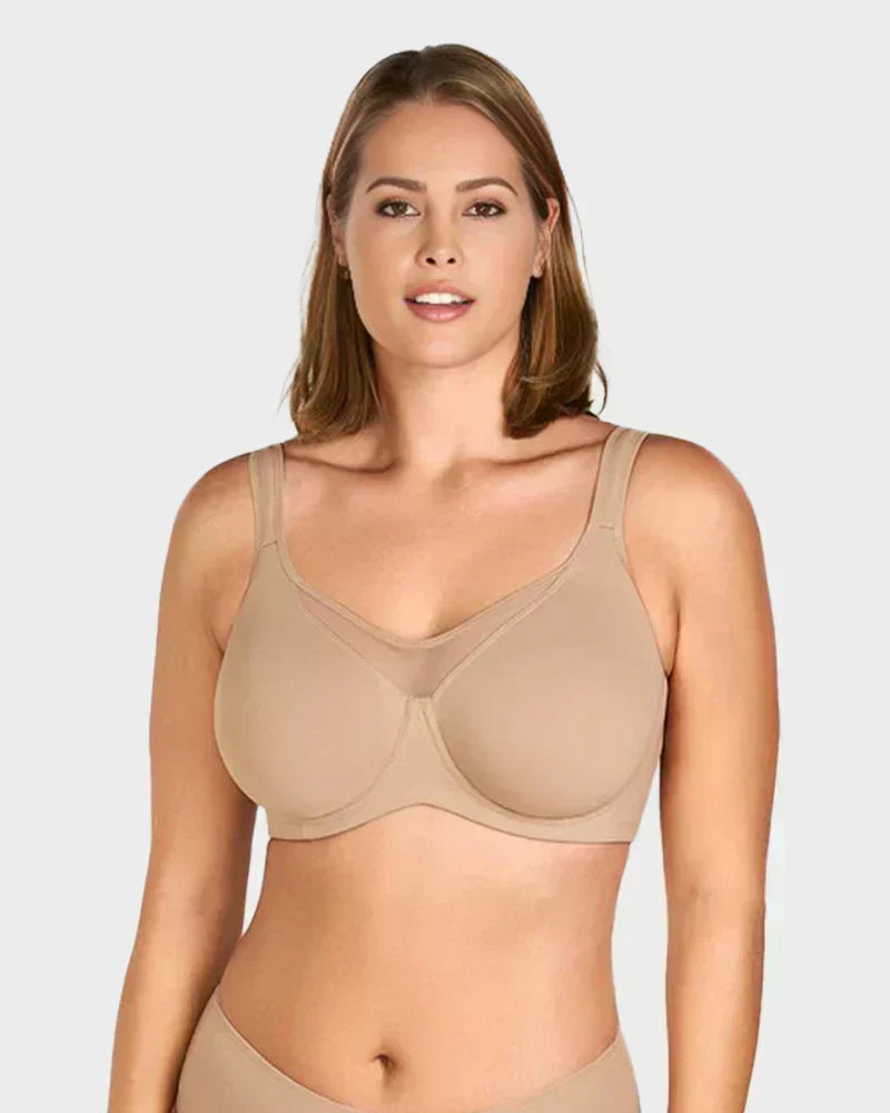🏆 Last Day 50% Off Special Price $ 19.99 ! 💐Women's Plus Size Cooling Full Coverage Minimizer Bra
