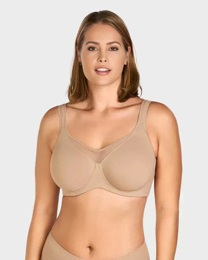 🏆 Last Day 50% Off Special Price $ 19.99 ! 💐Women's Plus Size Cooling Full Coverage Minimizer Bra