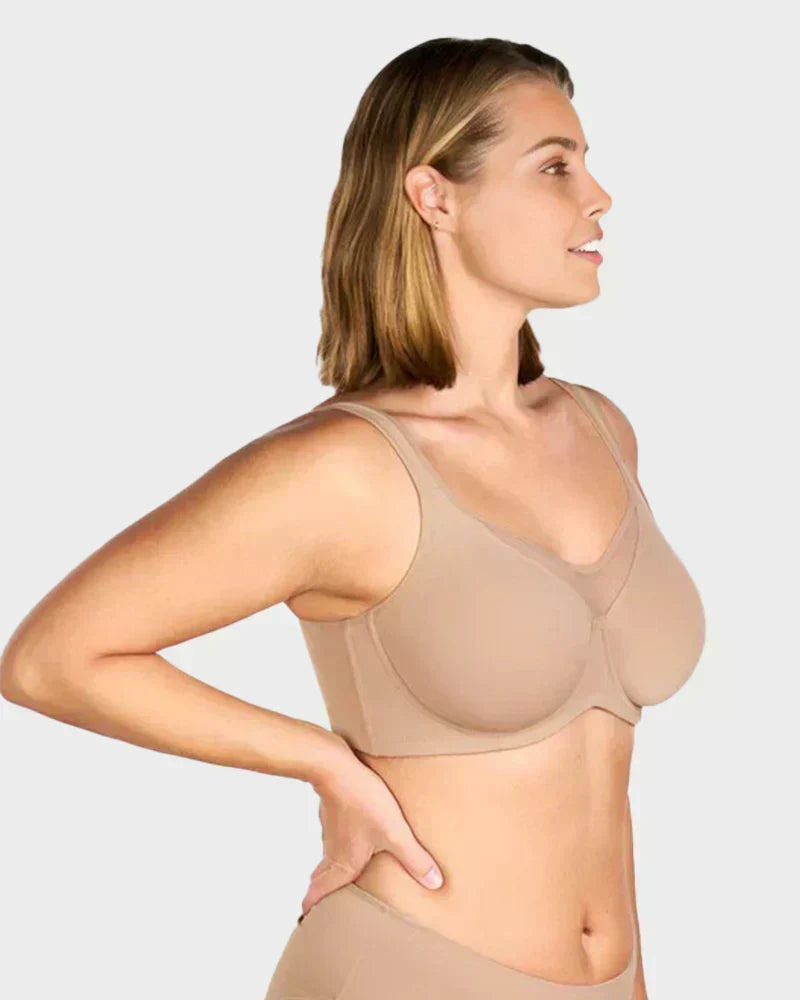 🏆 Last Day 50% Off Special Price $ 19.99 ! 💐Women's Plus Size Cooling Full Coverage Minimizer Bra