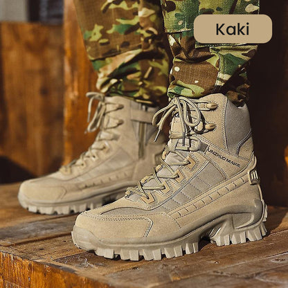🥾50% OFF LAST DAY! 🔥 Tactical Sports Boots - Waterproof & Non-Slip Grip, Reinforced Toe for Outdoor/Training/Military Use ⚡📦