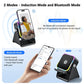 Wireless Induction Audio Speaker Stand, 5-in-1 Phone Stand, 1500mAh Rechargeable Emergency Power , 360° Adjustable Phone