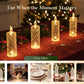 🔥Last Day 50% OFF🎁LED Crystal Candle Lights- Romantic Tabletop Night Lights