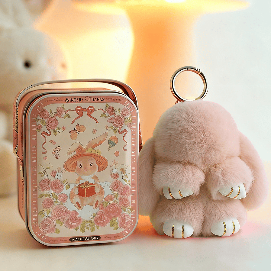 💎 BUY 1 GET 1 FREE! 💎 Handmade Soft Bunny PomPom Charms – Fluffy, Cute & Perfect for Bags, Keys & Gifts