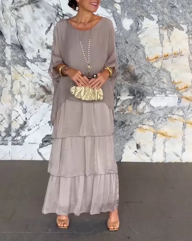 👗 40% OFF NOW! 🎨 Artistic Style Loose Dress – Relaxed Fit, Unique Design & Perfect for Casual Days 🌸
