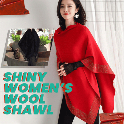 ✨2026 Collection at 50% OFF & FREE SHIPPING💕New Shiny Fashion Temperament Shawl