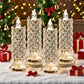 🔥Last Day 50% OFF🎁LED Crystal Candle Lights- Romantic Tabletop Night Lights