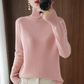 🔥 2026 Fresh Drops | Flat 50% OFF Today! 💸Women's Solid Turtleneck Knit Sweater