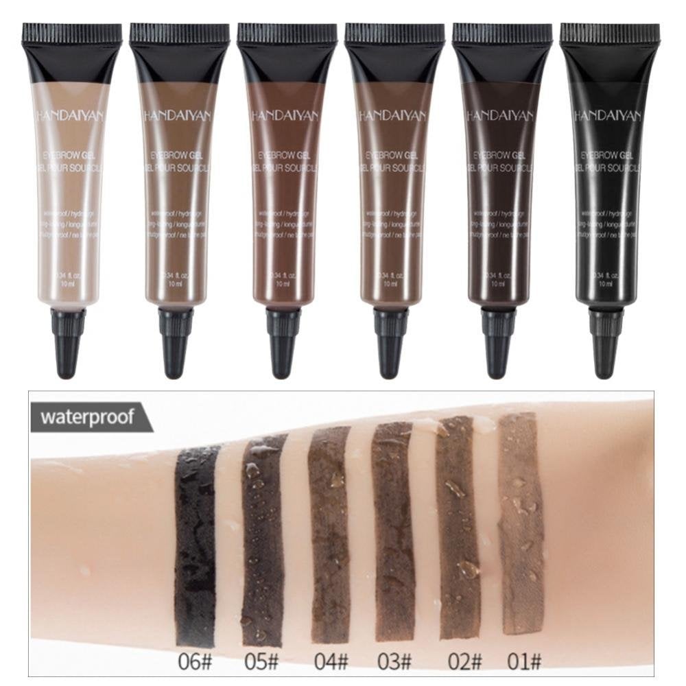 Last 12 Hours⚡Buy 1 Get 1 Free ⭐Long-lasting Waterproof Smudge-proof Liquid Eyebrow Gel/Tint(With Free Brush)