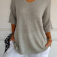 🎁New arrival 50% OFF💥Minimalist Knit Top | Effortless Everyday Style ☕