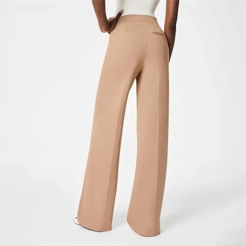 👖 50% OFF NOW! ✨ High-Waist Wide Leg Pants – Figure-Flattering, 3 Adjustable Lengths & Super Stretch 🏃‍♀️