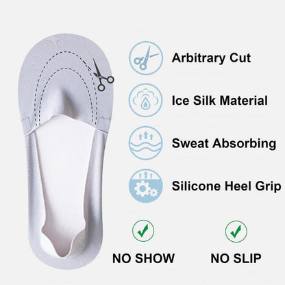 🔥Hot Sale 🔥Silicone Anti-Slip Invisible Socks