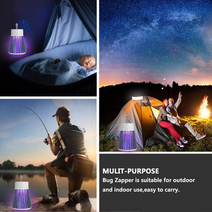 🦟USB/Rechargeable Portable Mosquito & Fly Trap Lamp for Indoor & Outdoor