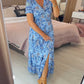 💃Hot Sale - 50% OFF! 🔥Floral print v-neck dress
