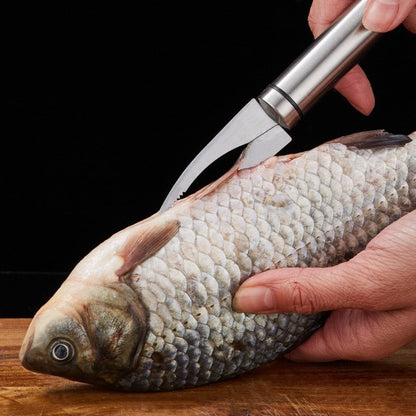 🔥Compra 2 en oferta y obtén 1 gratis🔥 Cuchillo multifuncional 5 en 1 para fauces de pescado con línea de camarones 