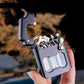 Cyber Mech Transparent Chamber Semi-automatic Kerosene Lighter