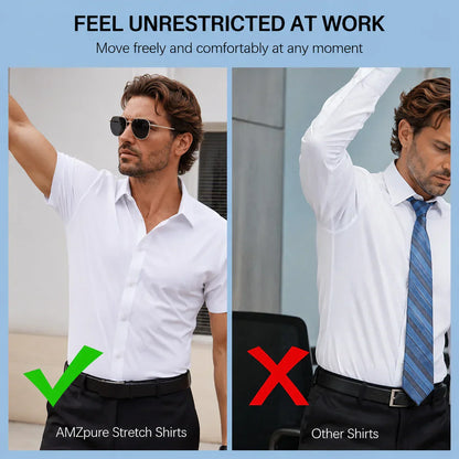 ✨ 60% OFF✨Men's Short Sleeve 4-Way Stretch Shirt