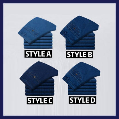 💎 60% OFF! 💎 Men's Slim Fit Hip-Lifting Jeans – High Waist, Straight Cut & All-Day Comfort for a Sharper Silhouette 👖🔥