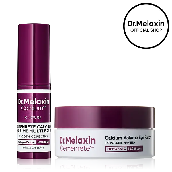 [Dr.Melaxin Oficiálny] Calcium Volume Multi Balm + očná náplasť 60 ks Kórejská kozmetika na starostlivosť o pleť s kolagénovým extraktom Elasticity Eye Shield dSkin Repair