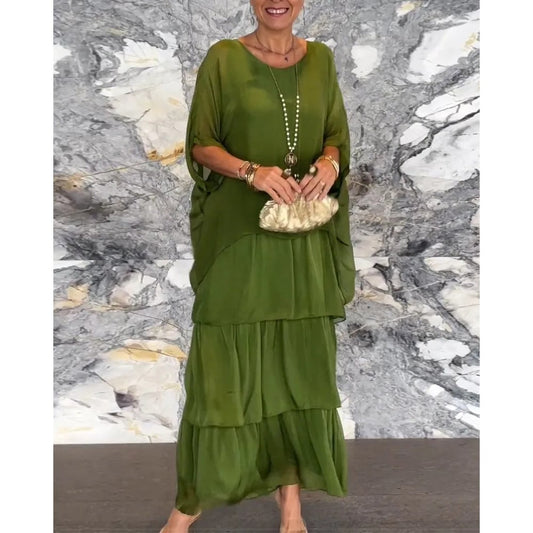 👗 40% OFF NOW! 🎨 Artistic Style Loose Dress – Relaxed Fit, Unique Design & Perfect for Casual Days 🌸